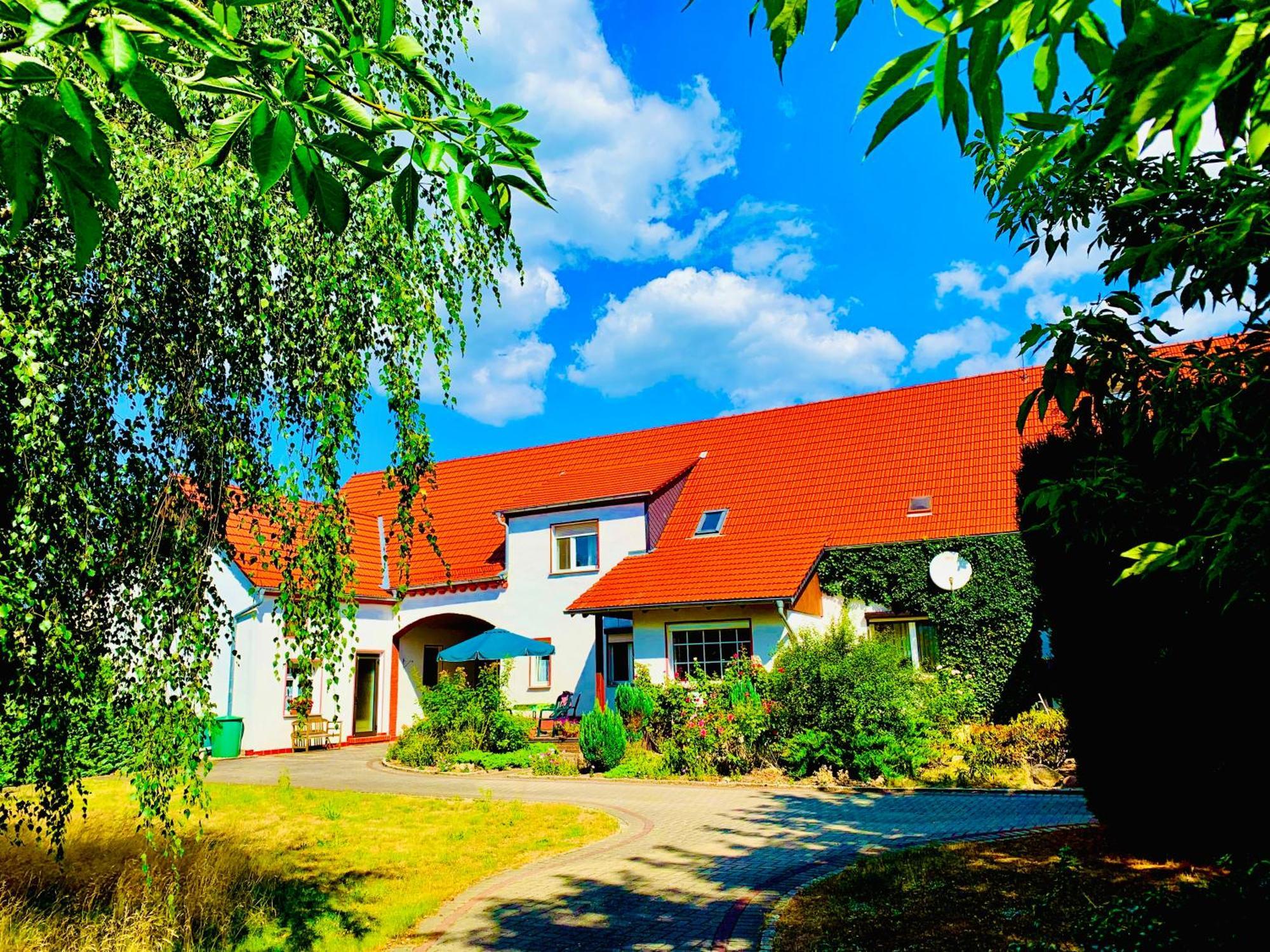 Top-Moderne Ferienwohnung Und Apartments Auf Frueherem Wunderschoenen Bauernhof Im Elbe-Elster-Kreis In Brandenburg Bei Herzberg-Elster, Schoenewalde, Holzdorf Εξωτερικό φωτογραφία